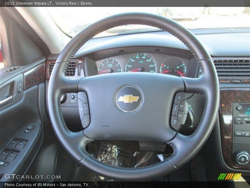 Victory Red / Ebony 2012 Chevrolet Impala LT