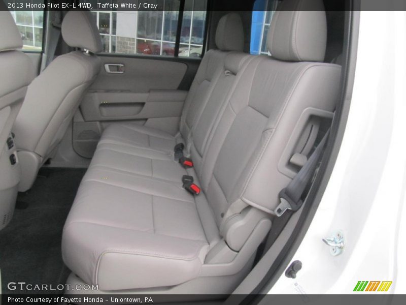 Rear Seat of 2013 Pilot EX-L 4WD
