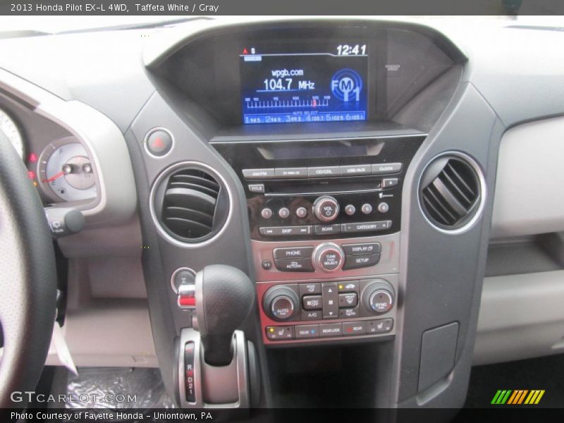Taffeta White / Gray 2013 Honda Pilot EX-L 4WD
