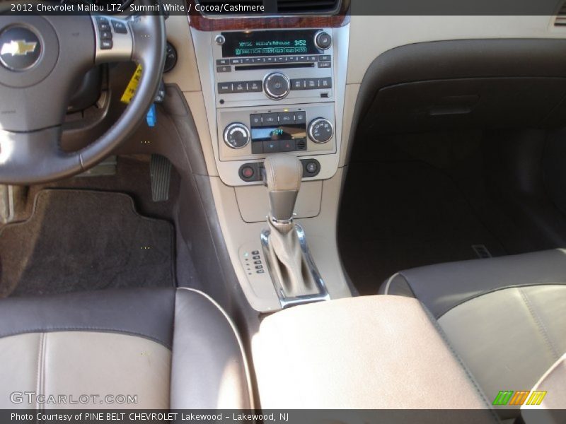 Summit White / Cocoa/Cashmere 2012 Chevrolet Malibu LTZ
