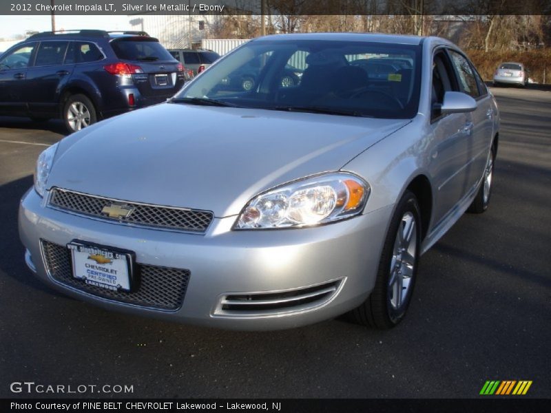 Silver Ice Metallic / Ebony 2012 Chevrolet Impala LT