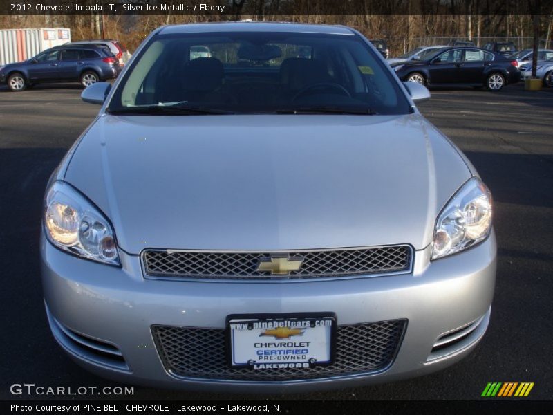 Silver Ice Metallic / Ebony 2012 Chevrolet Impala LT