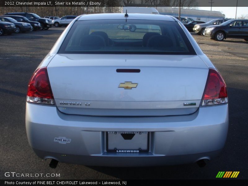 Silver Ice Metallic / Ebony 2012 Chevrolet Impala LT