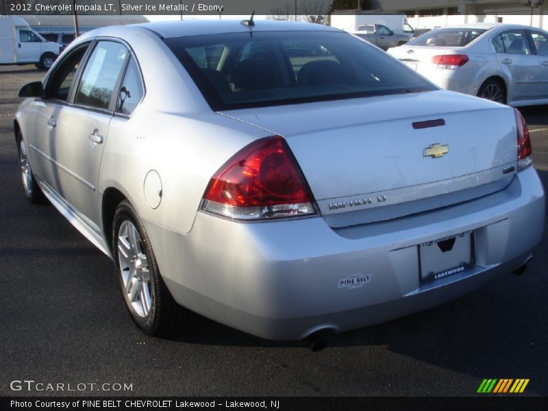Silver Ice Metallic / Ebony 2012 Chevrolet Impala LT
