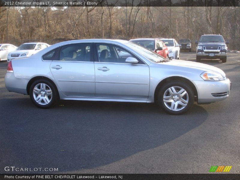 Silver Ice Metallic / Ebony 2012 Chevrolet Impala LT