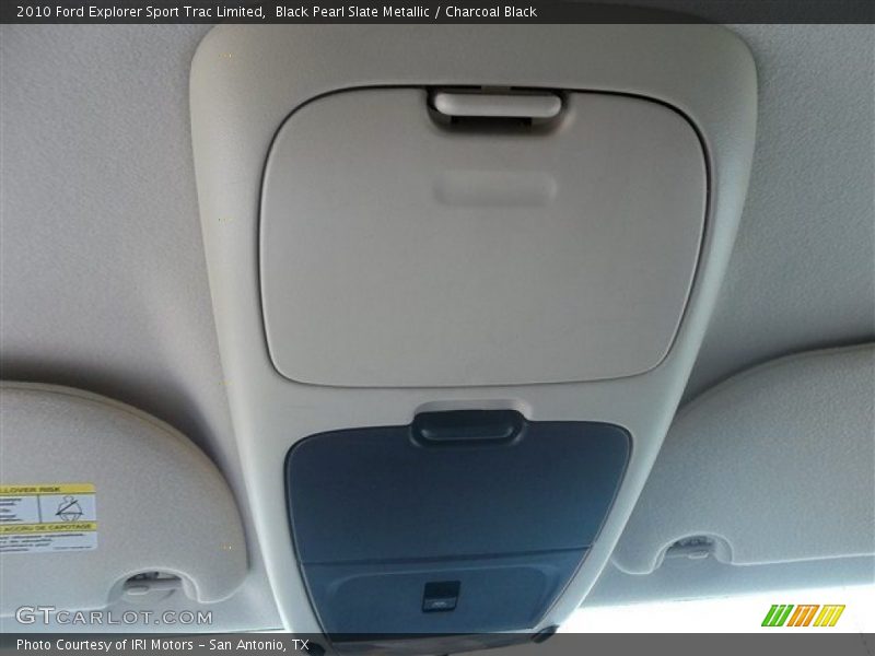 Black Pearl Slate Metallic / Charcoal Black 2010 Ford Explorer Sport Trac Limited