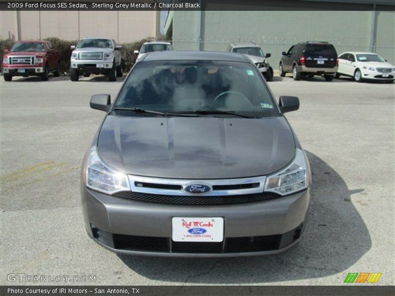 Sterling Grey Metallic / Charcoal Black 2009 Ford Focus SES Sedan