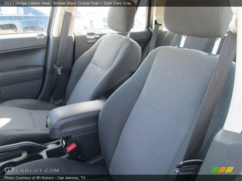 Brilliant Black Crystal Pearl / Dark Slate Gray 2011 Dodge Caliber Heat
