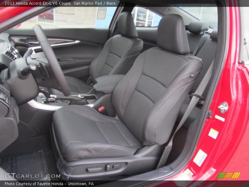  2013 Accord EX-L V6 Coupe Black Interior