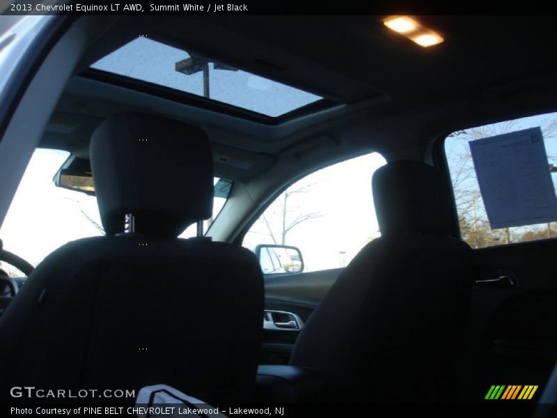 Summit White / Jet Black 2013 Chevrolet Equinox LT AWD