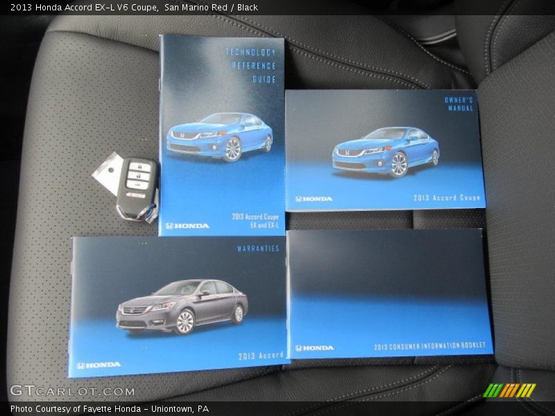 Books/Manuals of 2013 Accord EX-L V6 Coupe