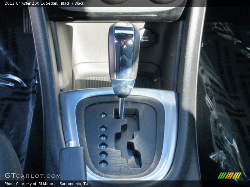 Black / Black 2012 Chrysler 200 LX Sedan