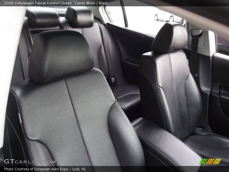 Candy White / Black 2008 Volkswagen Passat Komfort Sedan