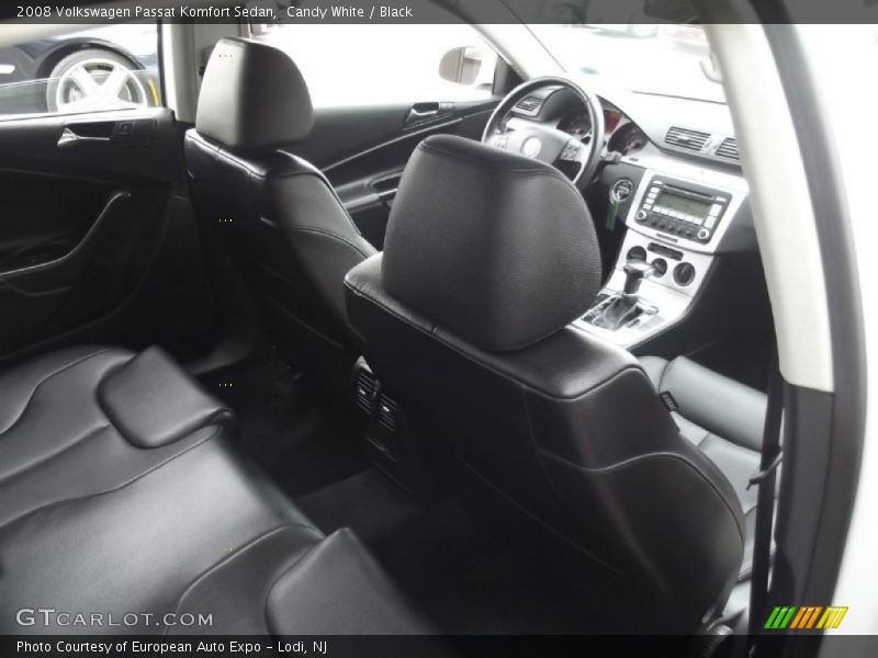 Candy White / Black 2008 Volkswagen Passat Komfort Sedan