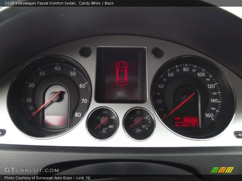  2008 Passat Komfort Sedan Komfort Sedan Gauges