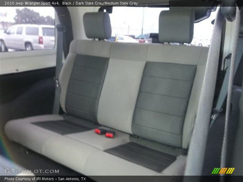 Black / Dark Slate Gray/Medium Slate Gray 2010 Jeep Wrangler Sport 4x4