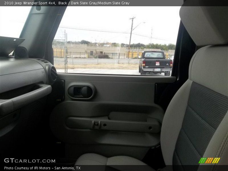 Black / Dark Slate Gray/Medium Slate Gray 2010 Jeep Wrangler Sport 4x4