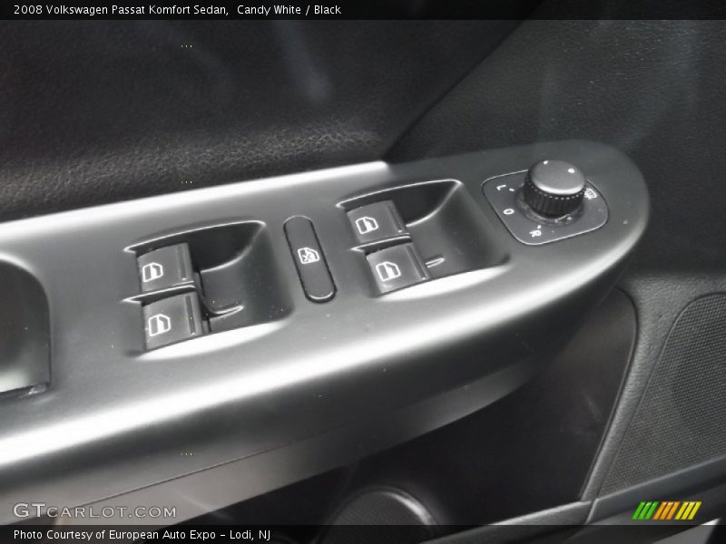 Candy White / Black 2008 Volkswagen Passat Komfort Sedan
