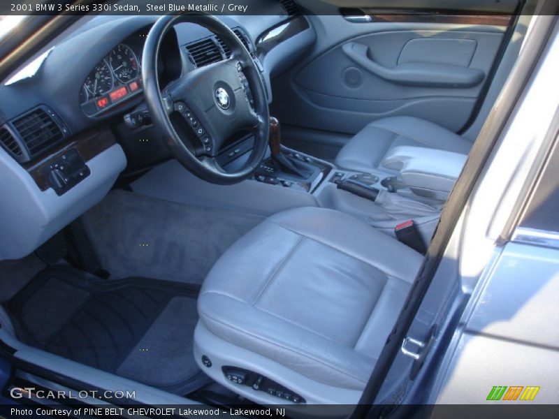 Grey Interior - 2001 3 Series 330i Sedan 