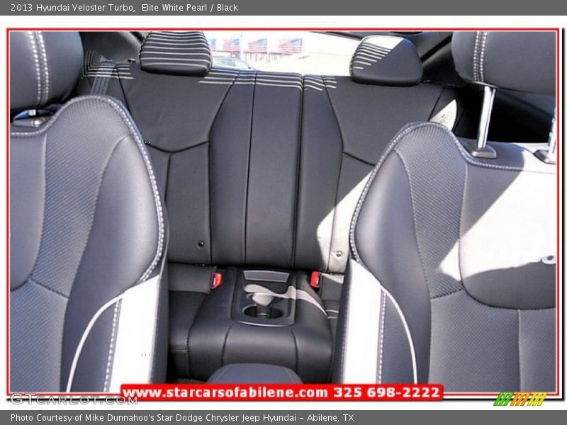 Elite White Pearl / Black 2013 Hyundai Veloster Turbo