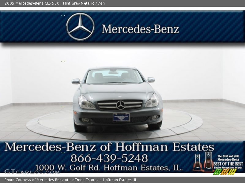 Flint Grey Metallic / Ash 2009 Mercedes-Benz CLS 550