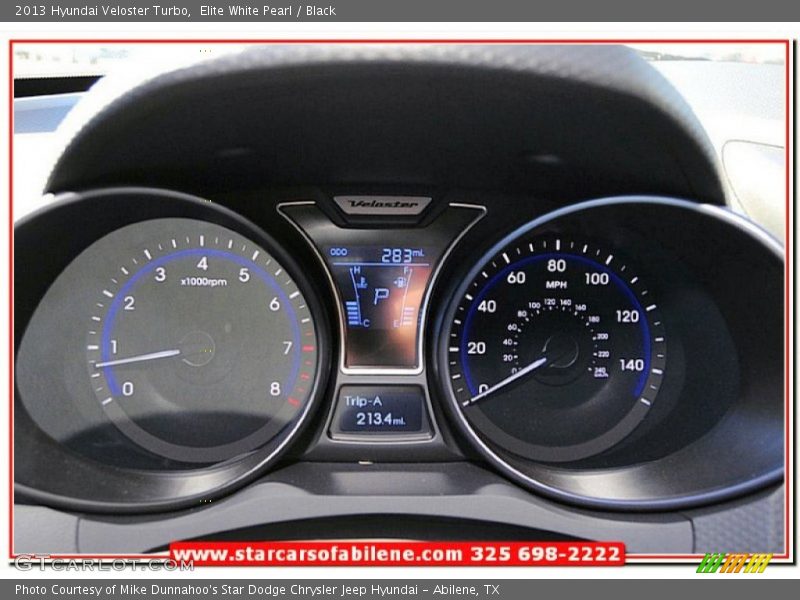 Elite White Pearl / Black 2013 Hyundai Veloster Turbo