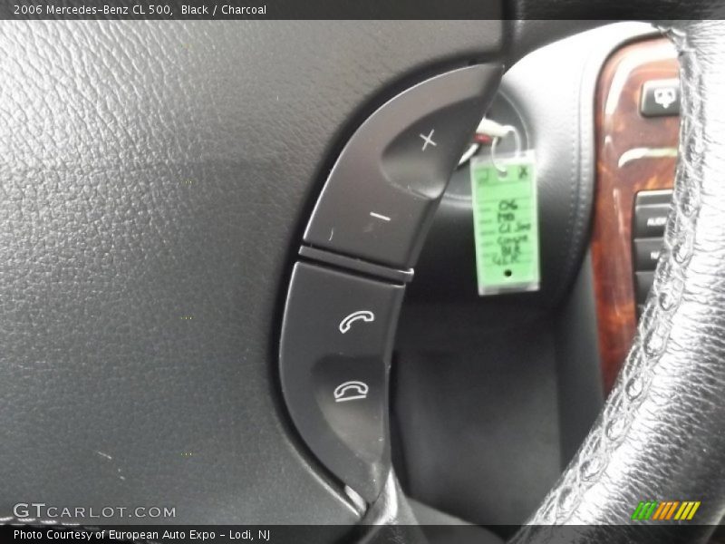 Controls of 2006 CL 500