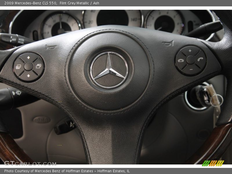 Flint Grey Metallic / Ash 2009 Mercedes-Benz CLS 550