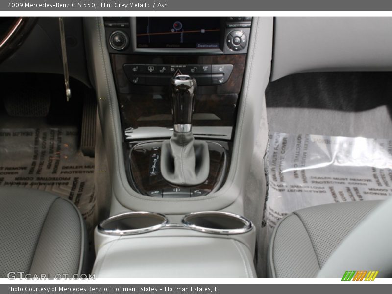 Flint Grey Metallic / Ash 2009 Mercedes-Benz CLS 550
