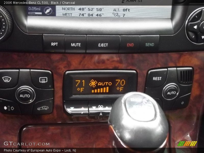 Controls of 2006 CL 500
