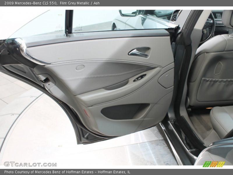 Flint Grey Metallic / Ash 2009 Mercedes-Benz CLS 550