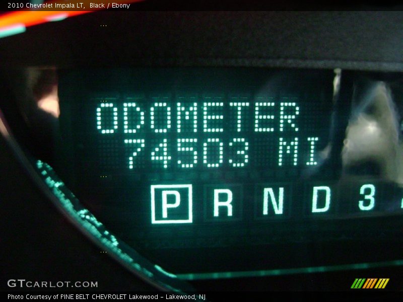 Black / Ebony 2010 Chevrolet Impala LT