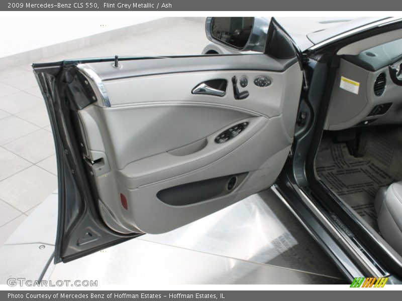 Flint Grey Metallic / Ash 2009 Mercedes-Benz CLS 550