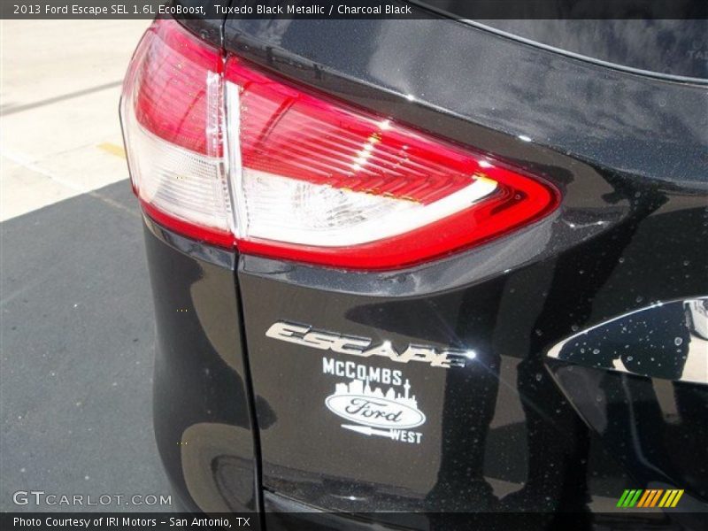 Tuxedo Black Metallic / Charcoal Black 2013 Ford Escape SEL 1.6L EcoBoost