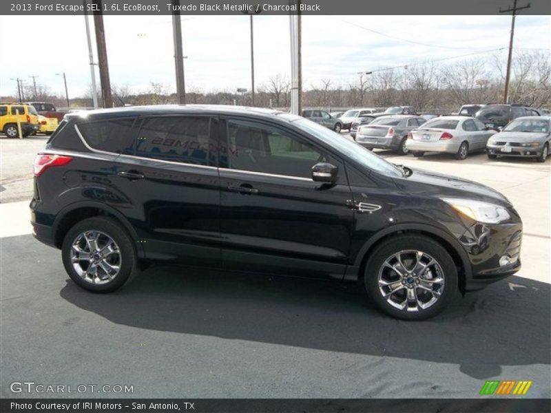 Tuxedo Black Metallic / Charcoal Black 2013 Ford Escape SEL 1.6L EcoBoost