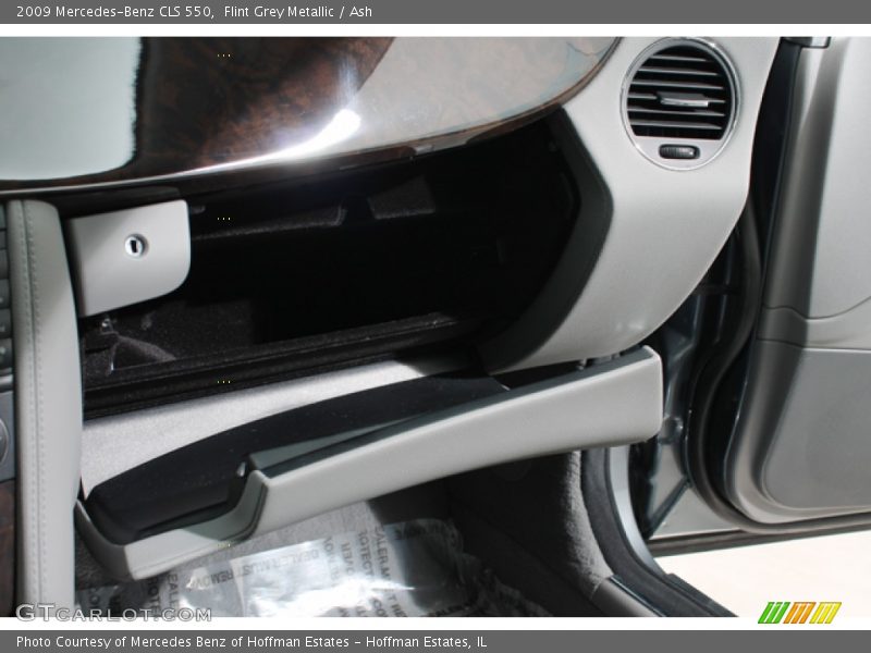 Flint Grey Metallic / Ash 2009 Mercedes-Benz CLS 550