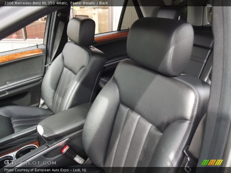 Pewter Metallic / Black 2006 Mercedes-Benz ML 350 4Matic