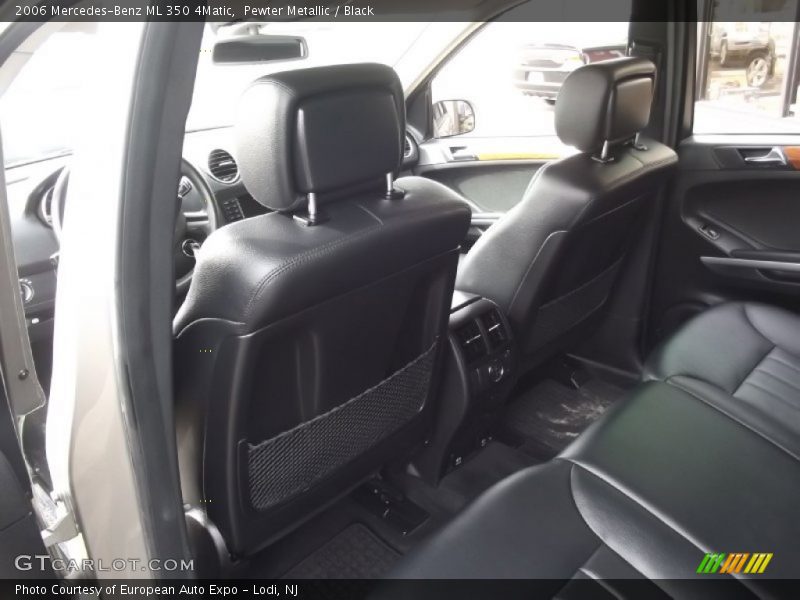 Pewter Metallic / Black 2006 Mercedes-Benz ML 350 4Matic