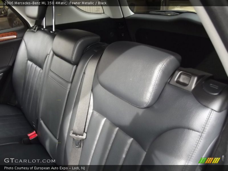 Pewter Metallic / Black 2006 Mercedes-Benz ML 350 4Matic