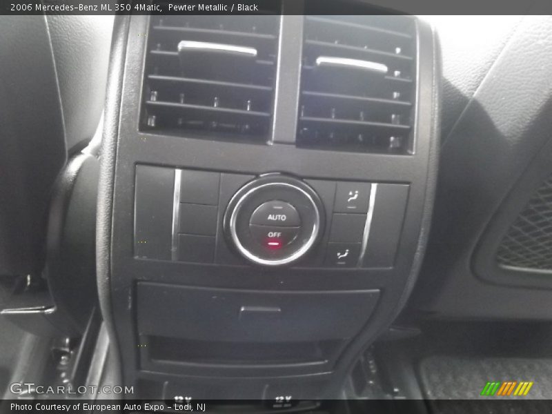 Pewter Metallic / Black 2006 Mercedes-Benz ML 350 4Matic