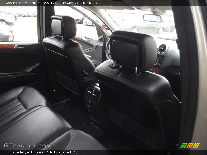 Pewter Metallic / Black 2006 Mercedes-Benz ML 350 4Matic