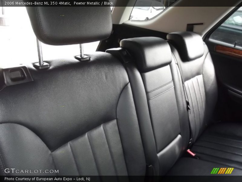 Pewter Metallic / Black 2006 Mercedes-Benz ML 350 4Matic