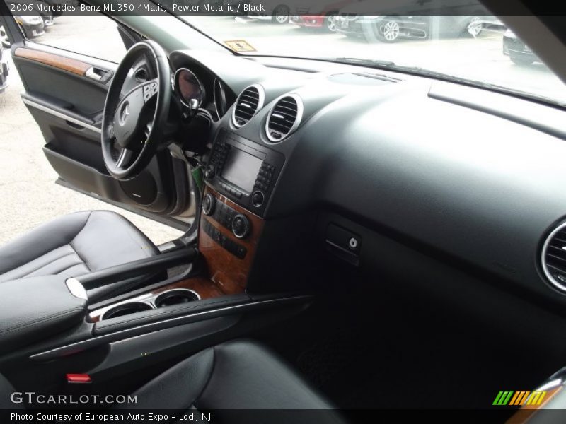 Pewter Metallic / Black 2006 Mercedes-Benz ML 350 4Matic