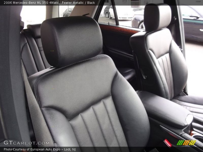 Pewter Metallic / Black 2006 Mercedes-Benz ML 350 4Matic
