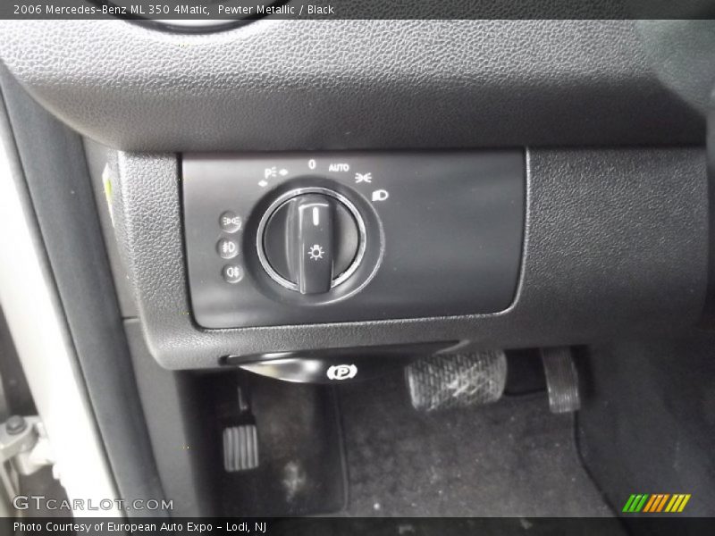 Pewter Metallic / Black 2006 Mercedes-Benz ML 350 4Matic