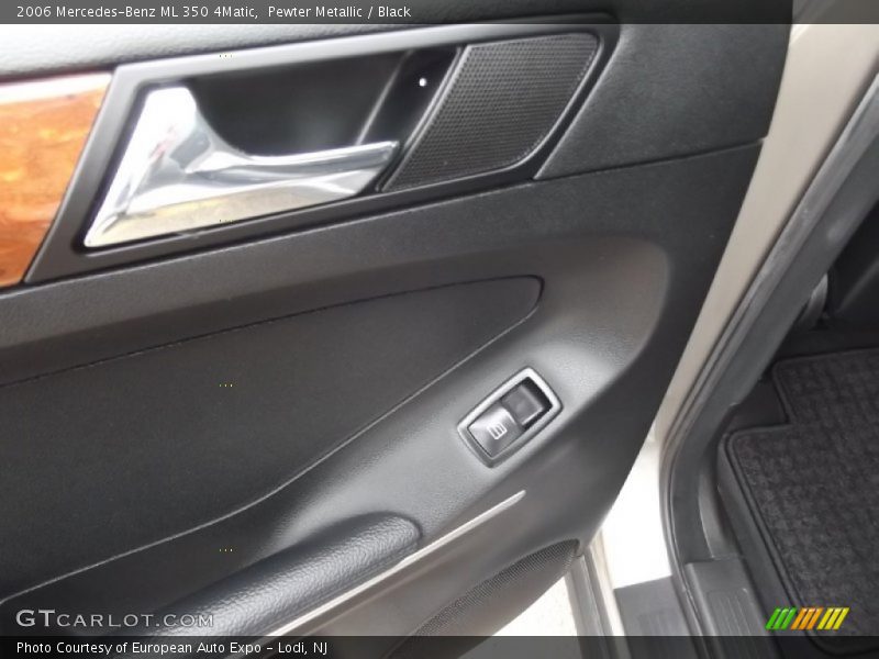 Pewter Metallic / Black 2006 Mercedes-Benz ML 350 4Matic