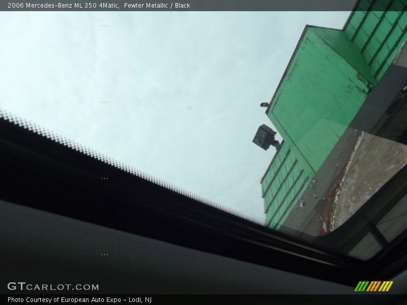 Pewter Metallic / Black 2006 Mercedes-Benz ML 350 4Matic