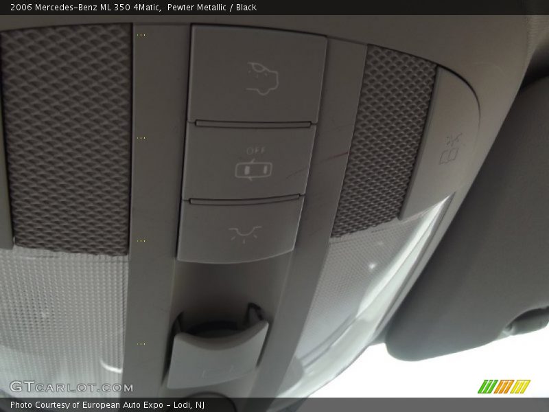 Pewter Metallic / Black 2006 Mercedes-Benz ML 350 4Matic