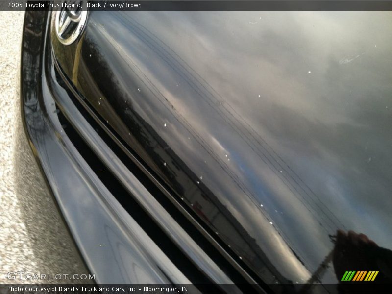 Black / Ivory/Brown 2005 Toyota Prius Hybrid