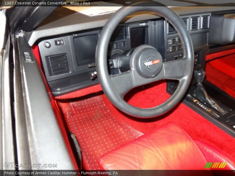  1987 Corvette Convertible Steering Wheel